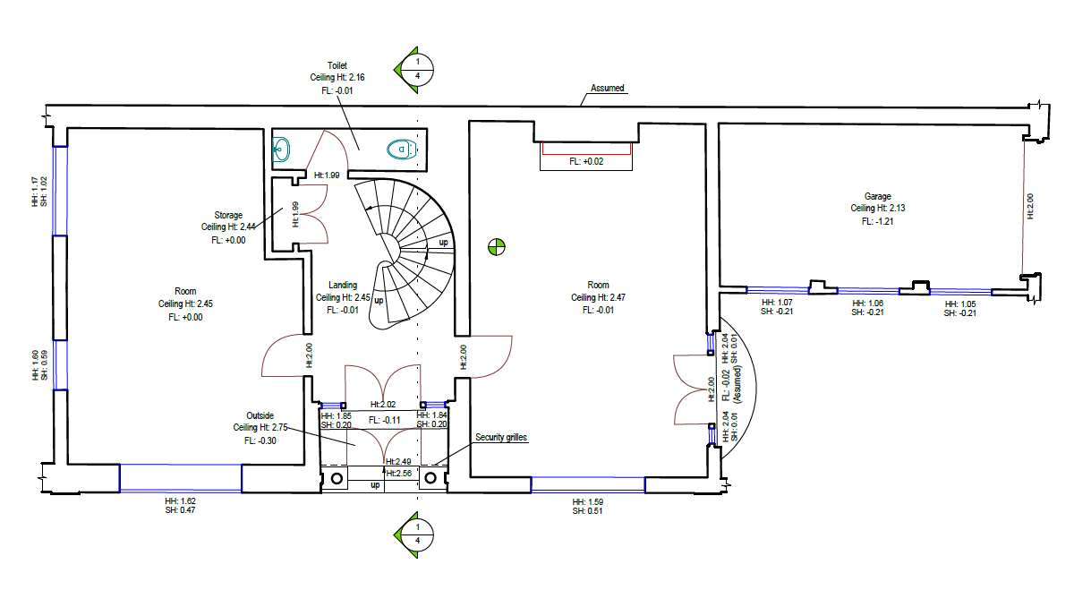 02_Existing Ground Floor Plan